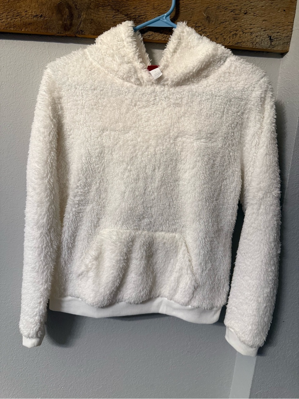 Wondershop Plush White Sherpa Hoodie